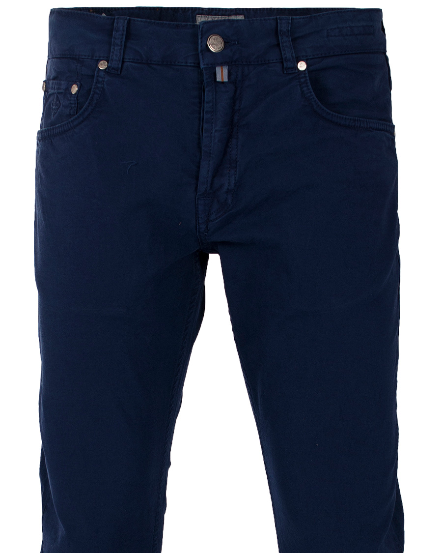 Homme | Jeans | Morris | James Canvas 5-Pocket Royal Blue