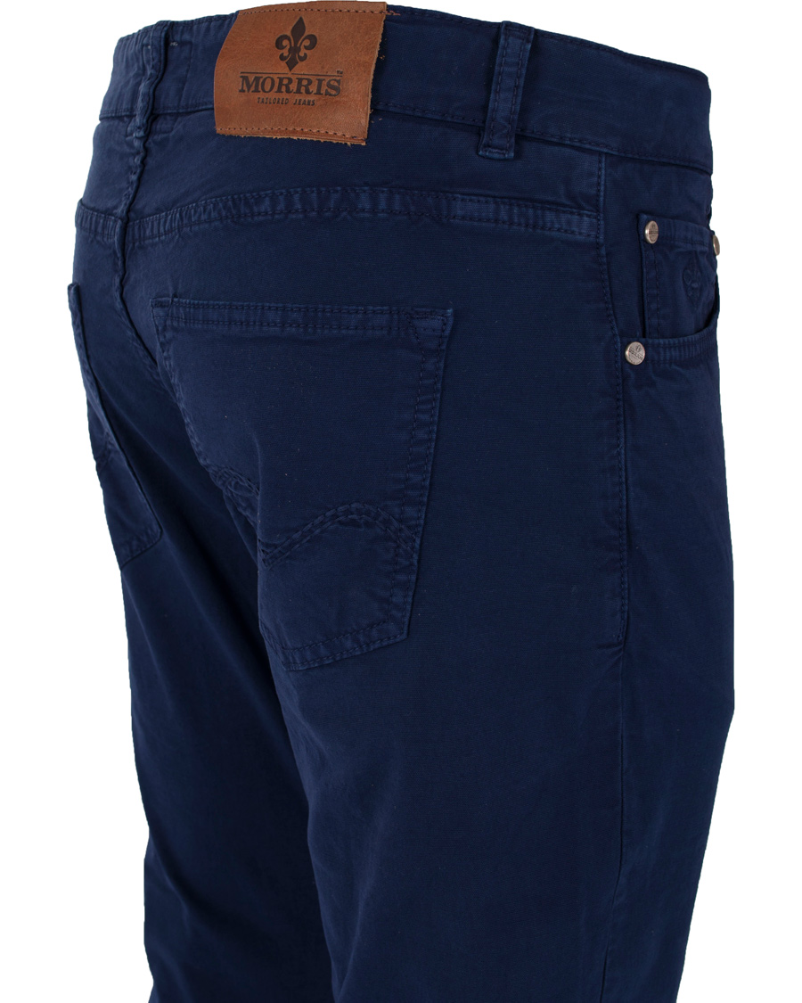 Homme | Jeans | Morris | James Canvas 5-Pocket Royal Blue