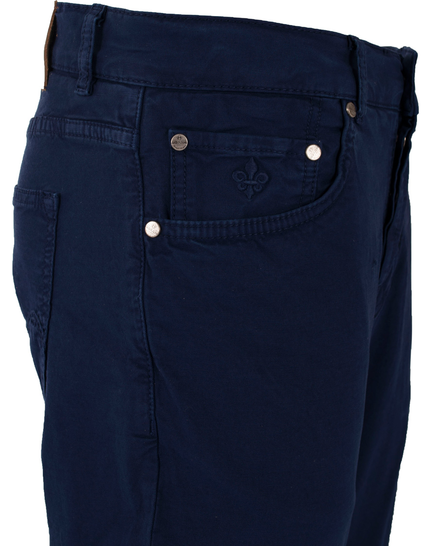 Homme | Jeans | Morris | James Canvas 5-Pocket Royal Blue