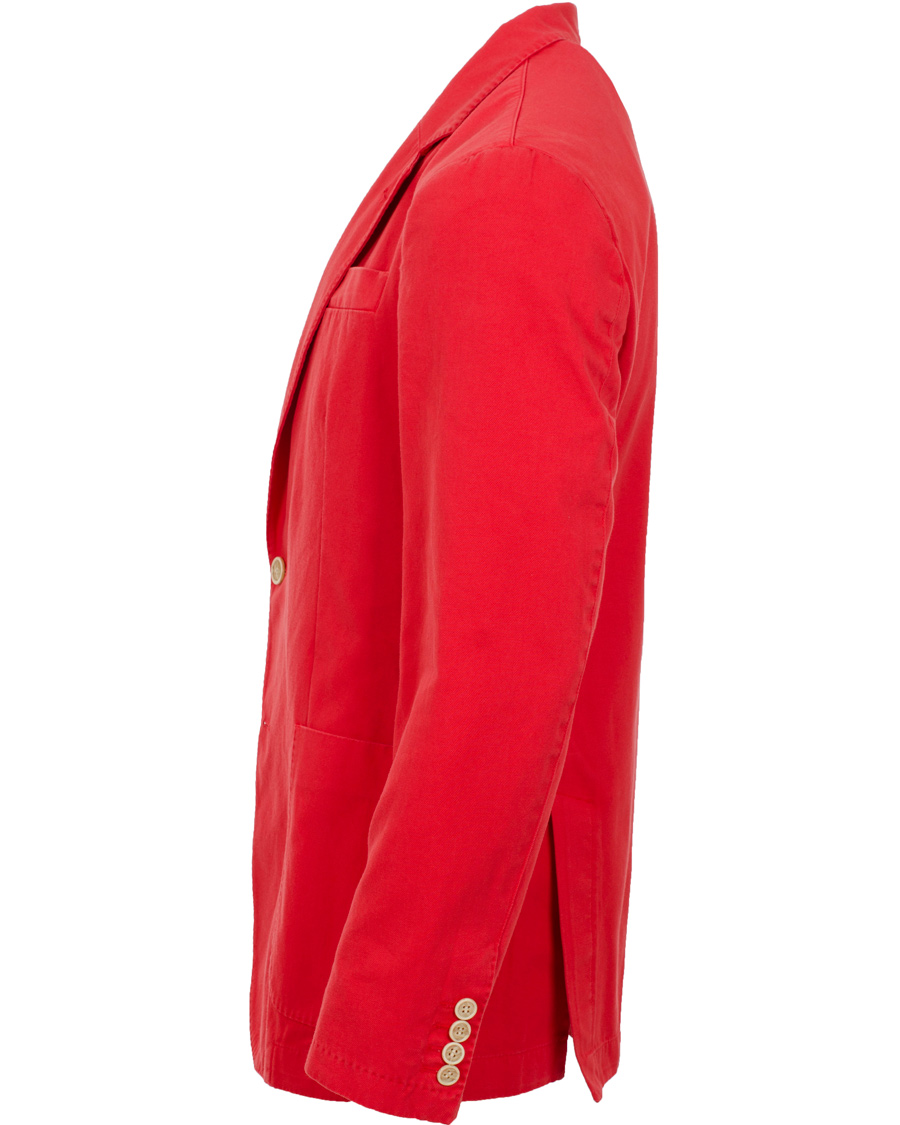 Homme | Blazers | Hackett | Garment Dye Jacket Red