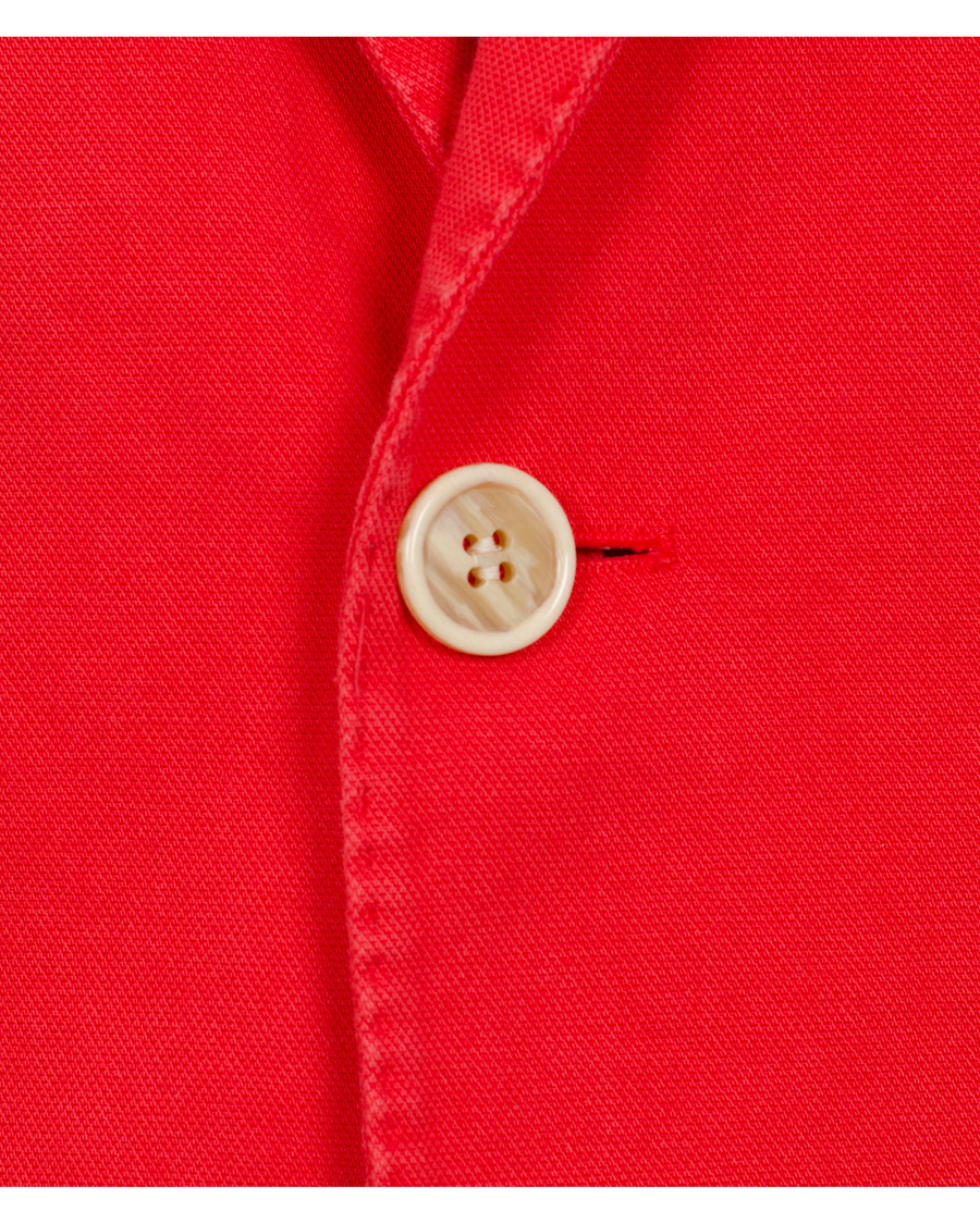 Homme | Blazers | Hackett | Garment Dye Jacket Red