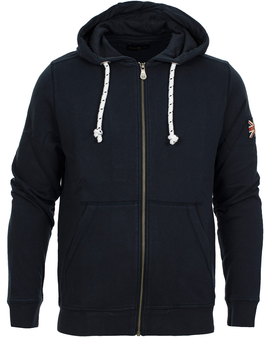 Homme | Pulls Et Tricots | Henri-Lloyd | Henri Lloyd Filey Hooded Full Zip Sweat Navy