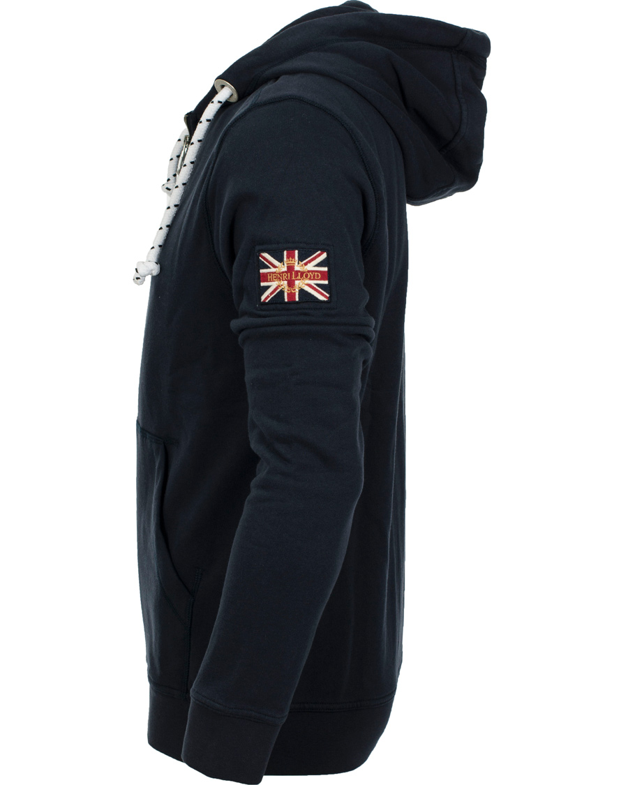 Homme | Pulls Et Tricots | Henri-Lloyd | Henri Lloyd Filey Hooded Full Zip Sweat Navy