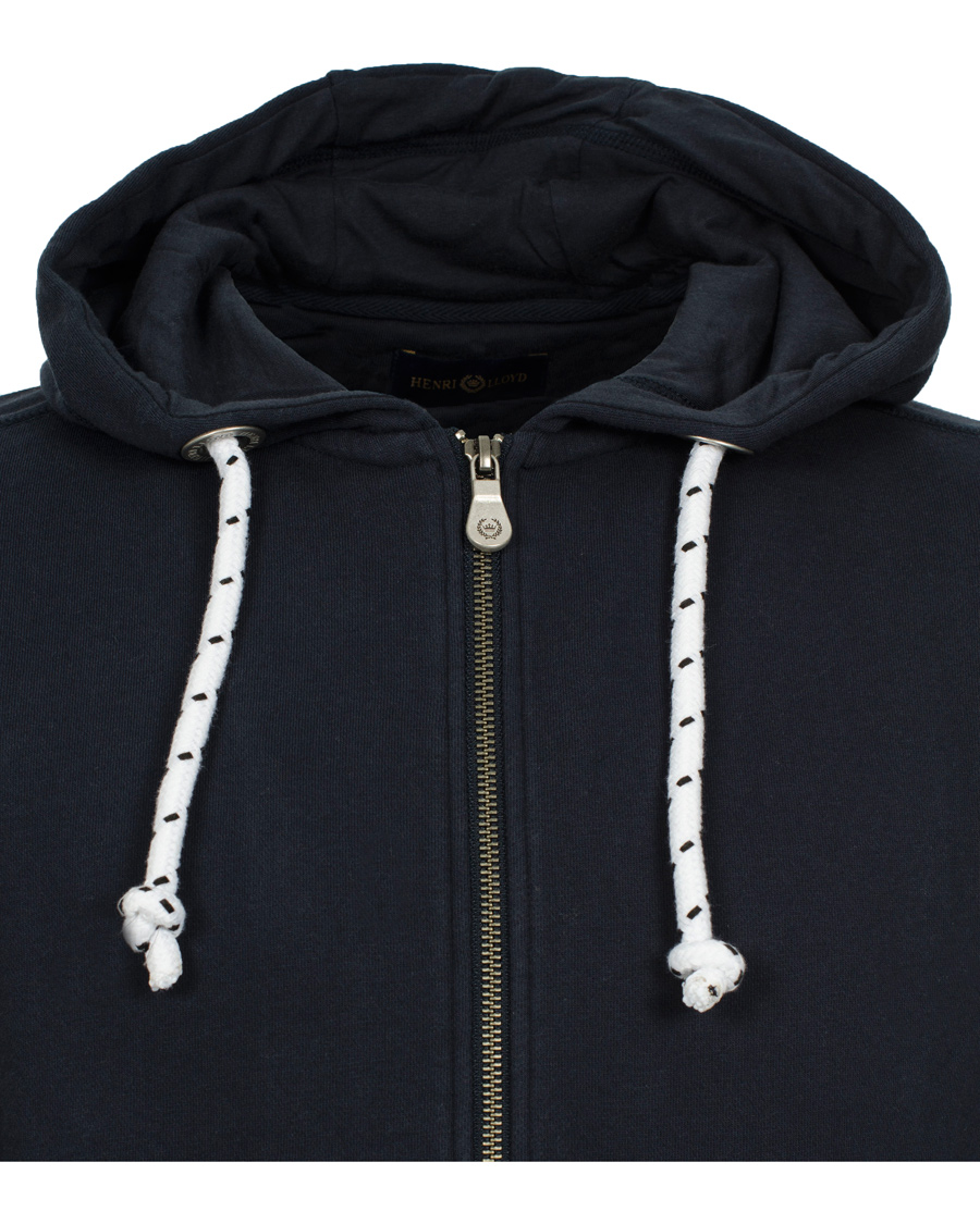 Homme | Pulls Et Tricots | Henri-Lloyd | Henri Lloyd Filey Hooded Full Zip Sweat Navy