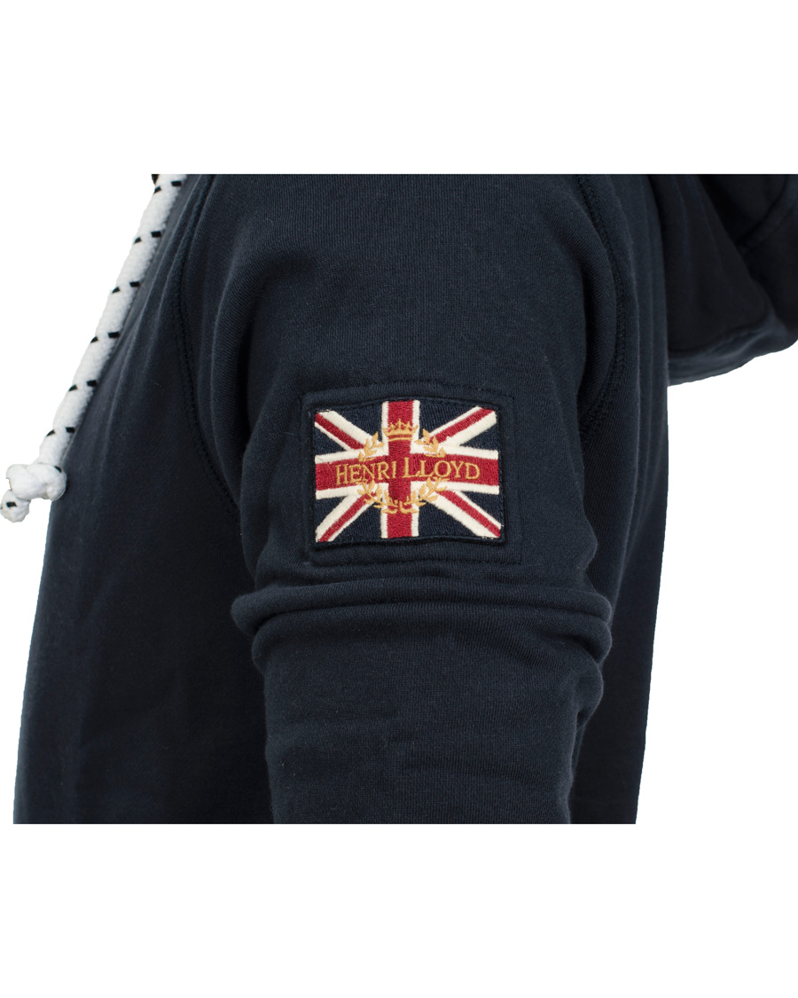 Homme | Pulls Et Tricots | Henri-Lloyd | Henri Lloyd Filey Hooded Full Zip Sweat Navy