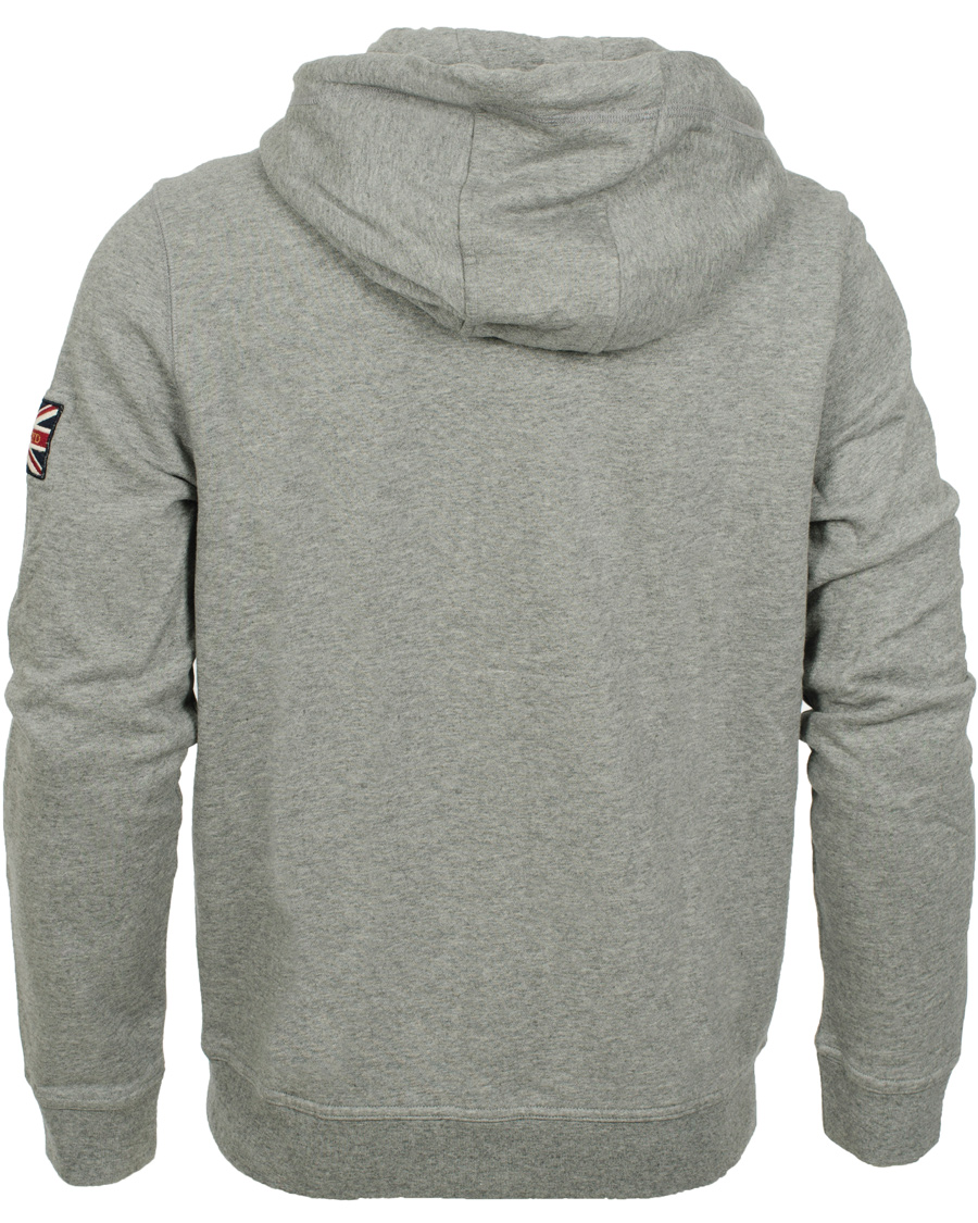 Homme | Pulls Et Tricots | Henri-Lloyd | Henri Lloyd Filey Hooded Full Zip Sweat Grey Marl