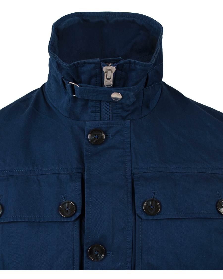 Homme | Manteaux Et Vestes | J.Lindeberg | Foreman Two Tone Cotton Jacket Dark Blue