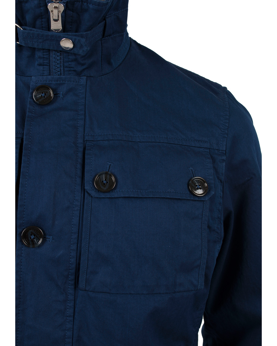 Homme | Manteaux Et Vestes | J.Lindeberg | Foreman Two Tone Cotton Jacket Dark Blue