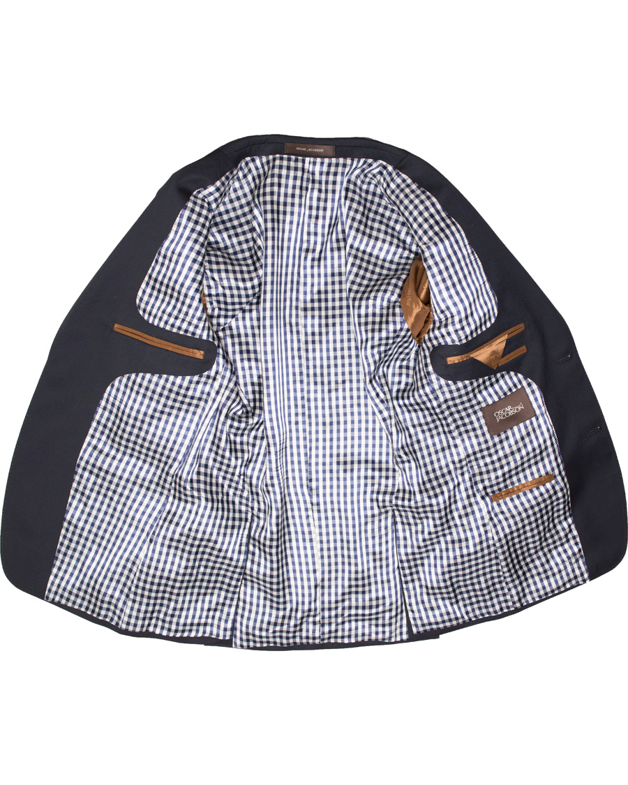 Homme | Blazers | Oscar Jacobson | Edmund Club Blazer Navy