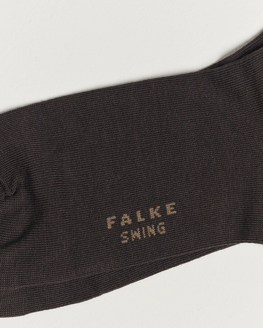 Homme | Chaussettes Quotidiennes | Falke | Swing 2-Pack Socks Brown