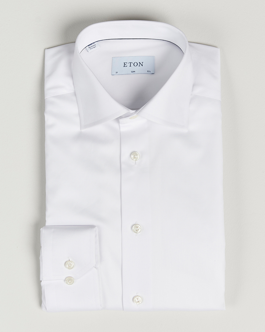 Homme | Chemises | Eton | Slim Fit Shirt White