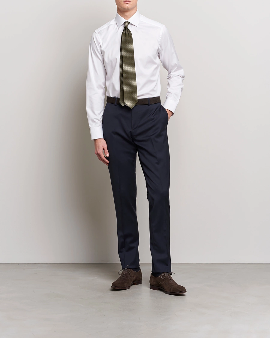 Homme | Chemises D'Affaires | Eton | Slim Fit Shirt White