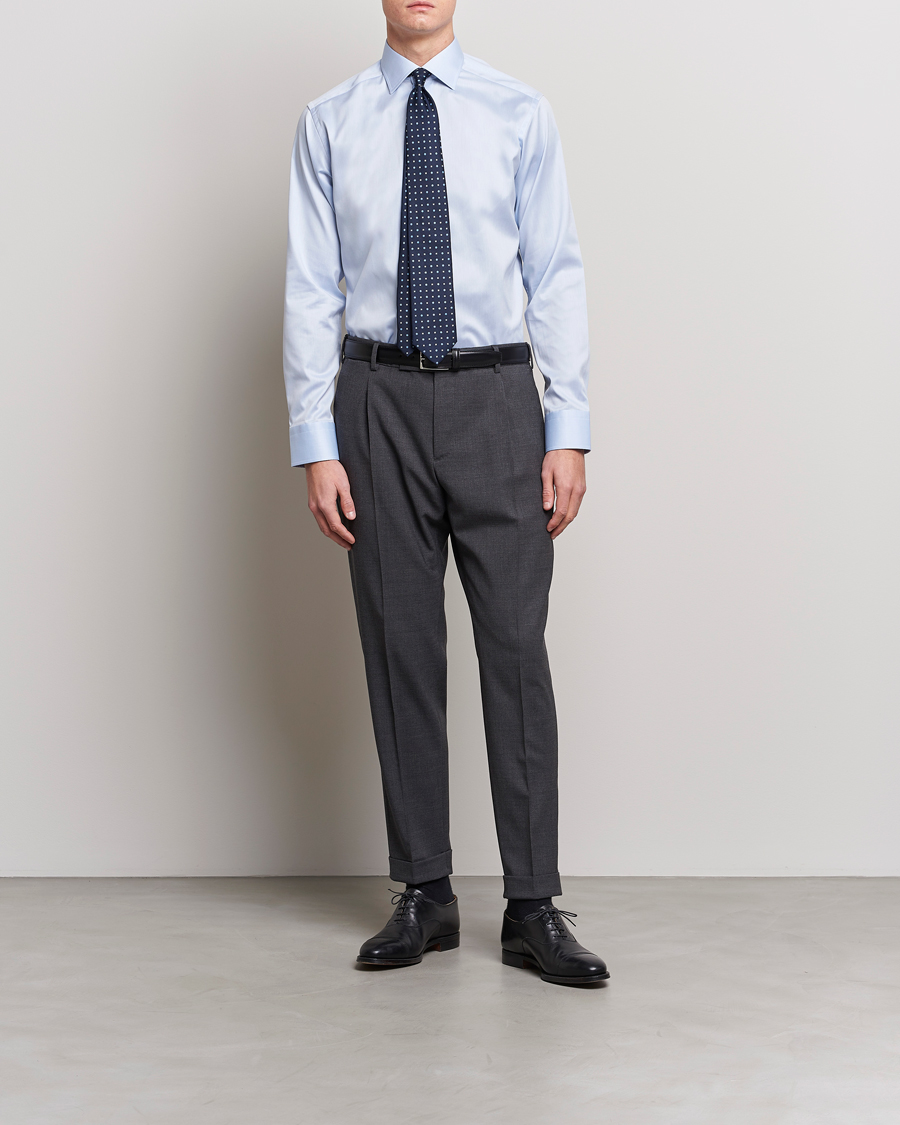 Homme | Chemises D'Affaires | Eton | Slim Fit Shirt Blue
