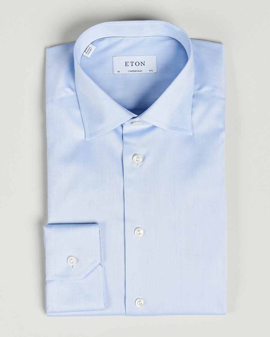 Homme | Chemises | Eton | Contemporary Fit Shirt Blue