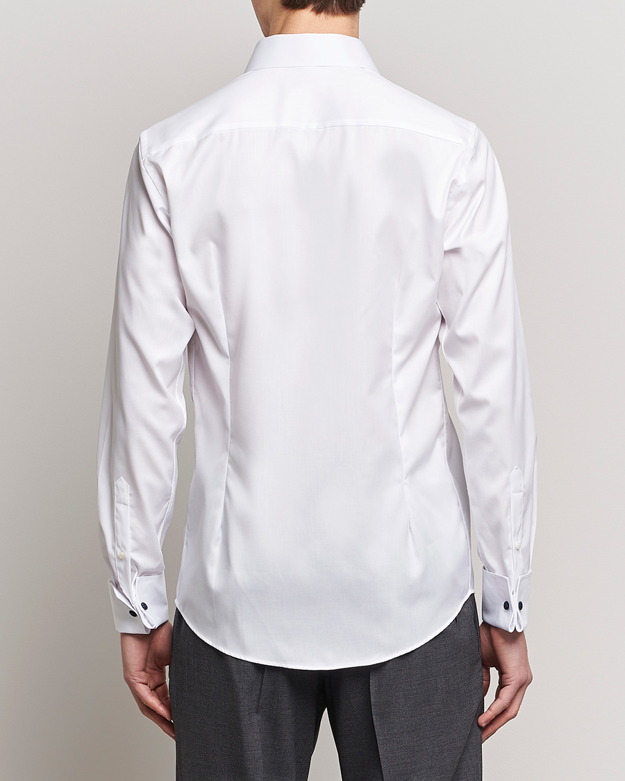 Homme | Chemises | Eton | Slim Fit Shirt Double Cuff White