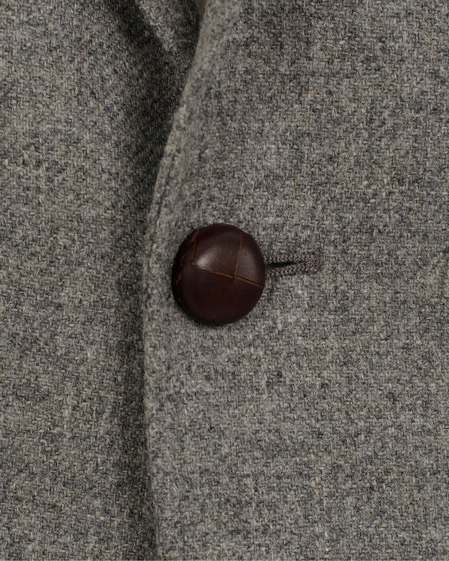 Homme | Blazers | Morris | Brian Shetland Wool Diagonal Blazer Grey