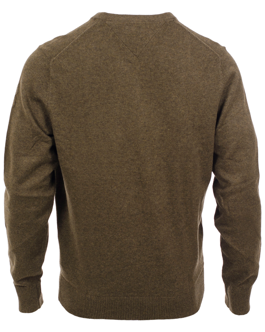 Homme | Pulls Et Tricots | Tommy Hilfiger | Pima Cotton Cashmere V-neck Pullover Beech Green