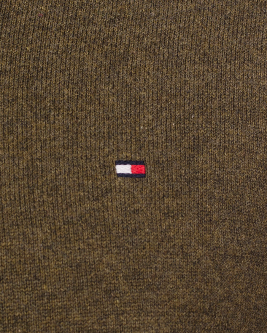 Homme | Pulls Et Tricots | Tommy Hilfiger | Pima Cotton Cashmere V-neck Pullover Beech Green