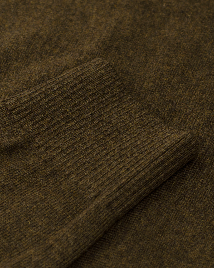 Homme | Pulls Et Tricots | Tommy Hilfiger | Pima Cotton Cashmere V-neck Pullover Beech Green