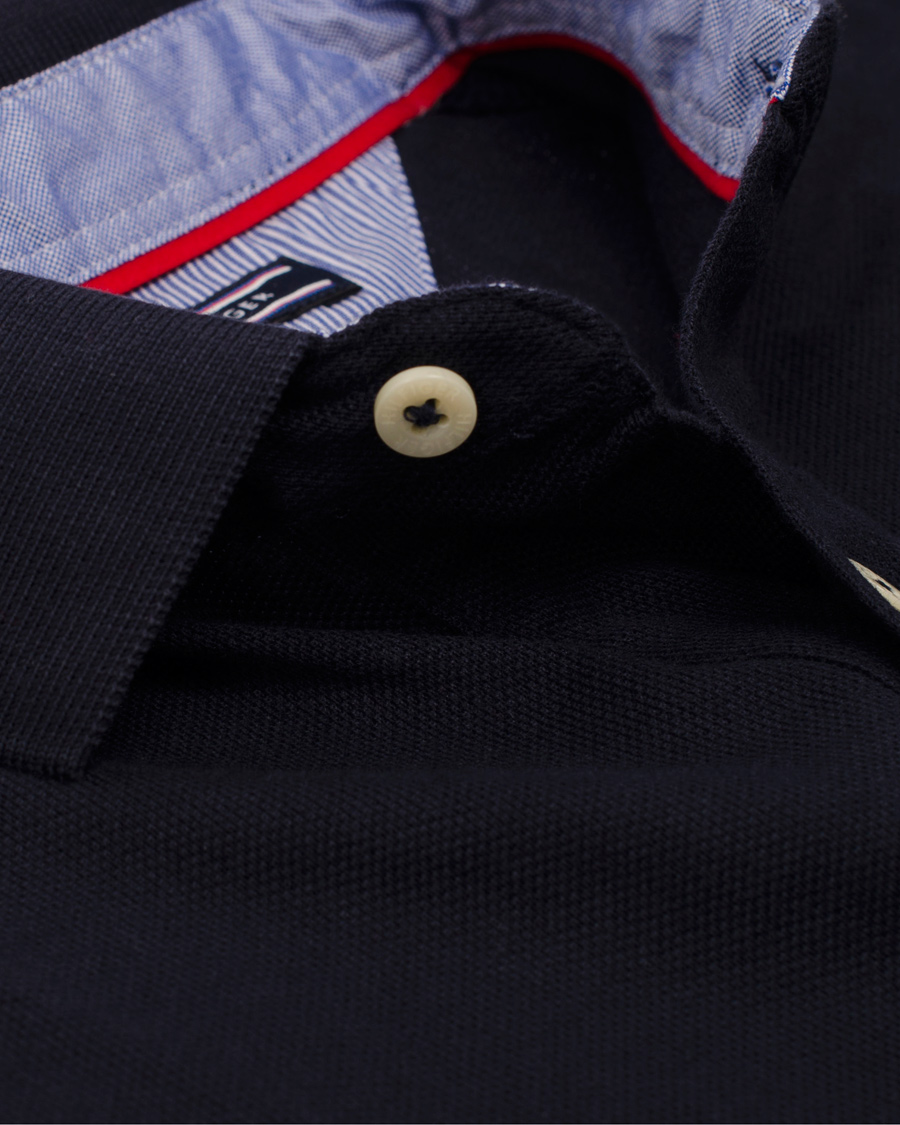 Homme | Pulls Et Tricots | Tommy Hilfiger | New Tommy Long Sleeve Piké Regular Fit Midnight