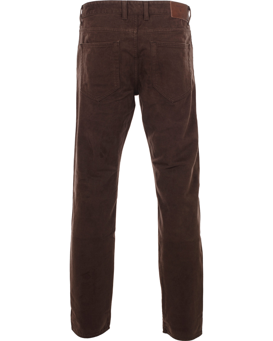 Homme | Jeans | GANT | Soft Twill Tyler Jean Brown