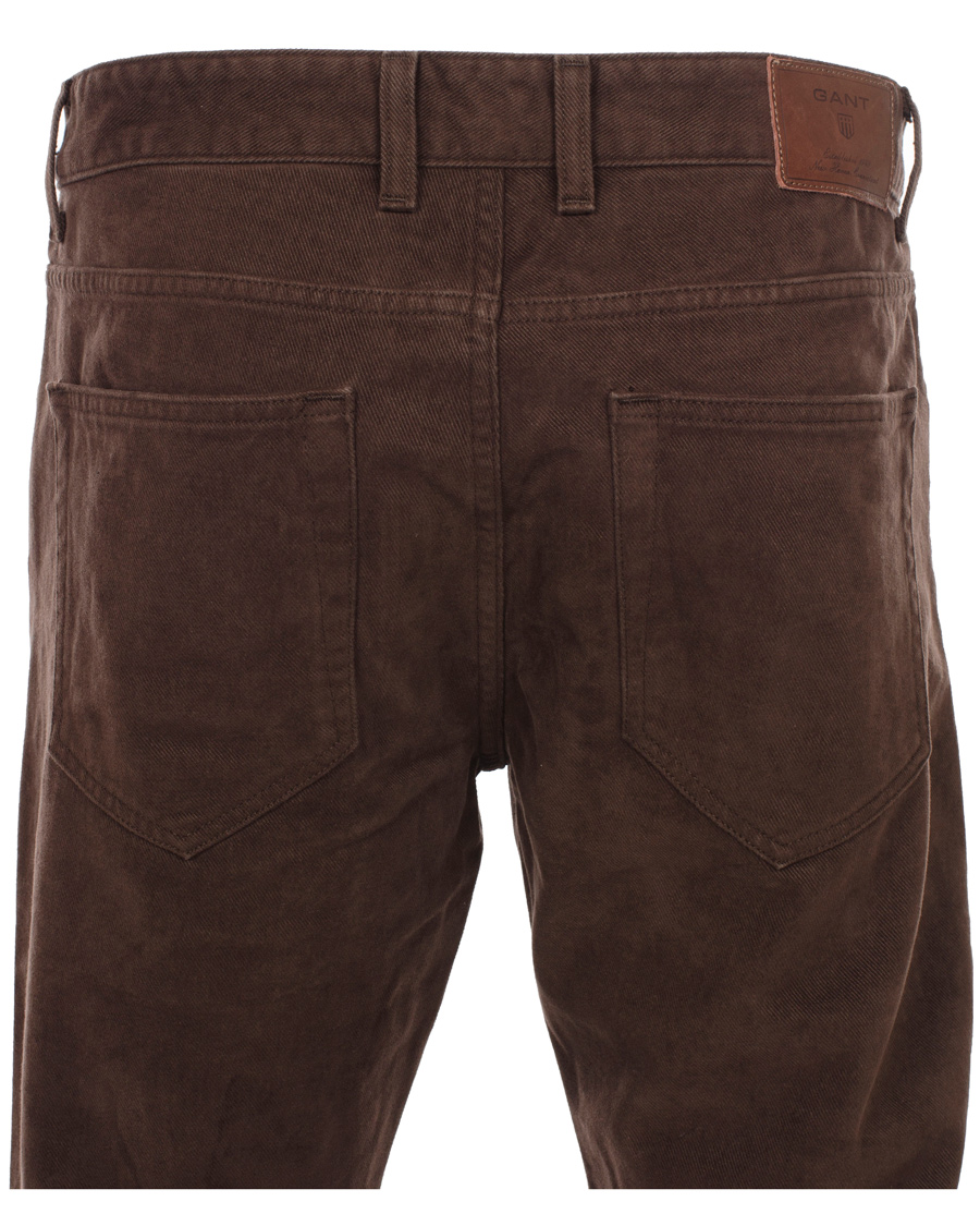 Homme | Jeans | GANT | Soft Twill Tyler Jean Brown