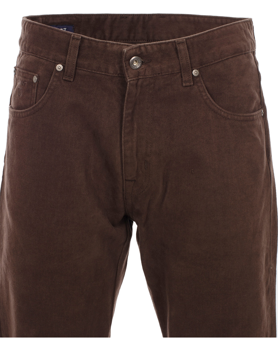 Homme | Jeans | GANT | Soft Twill Tyler Jean Brown