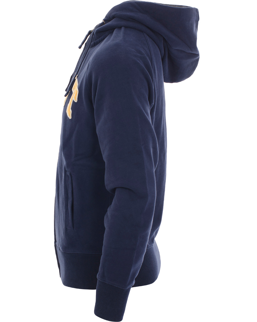 Homme | Pulls Et Tricots | GANT | Full-Zip Hood Sweat Evening Blue