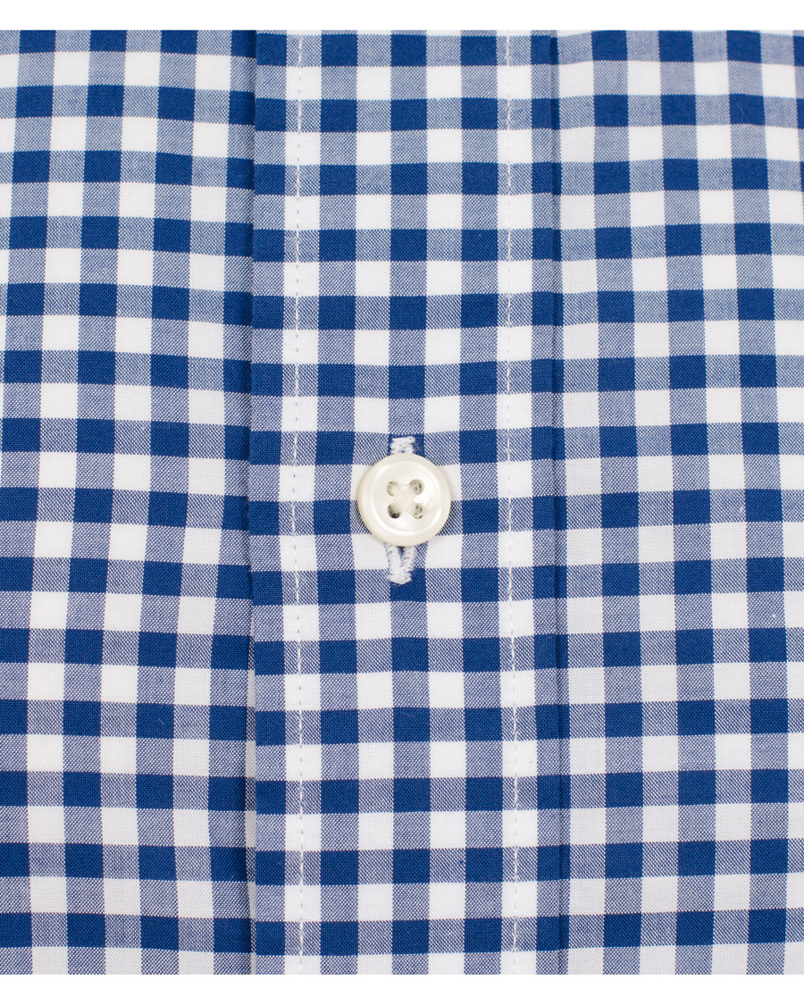 Homme | Chemises | GANT | The Gingham Regular Fit Shirt Deep Cobalt Blue