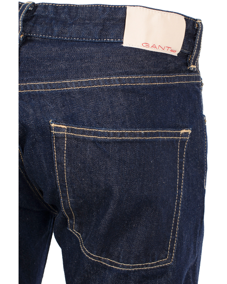 Homme | Jeans | GANT Rugger | Stick Boy Raw Jeans Dark Blue