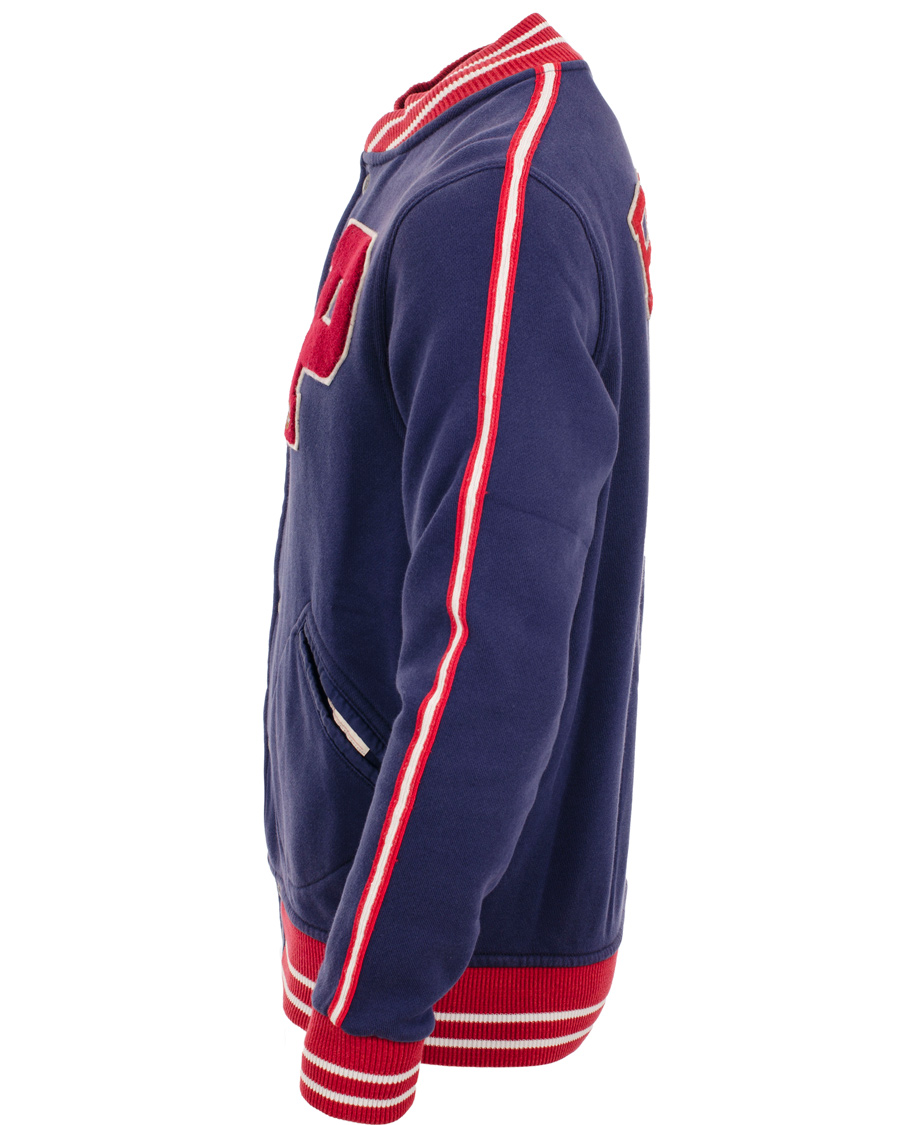 Homme | Pulls Et Tricots | Polo Ralph Lauren | USA Baseball Jacket Blue Mood