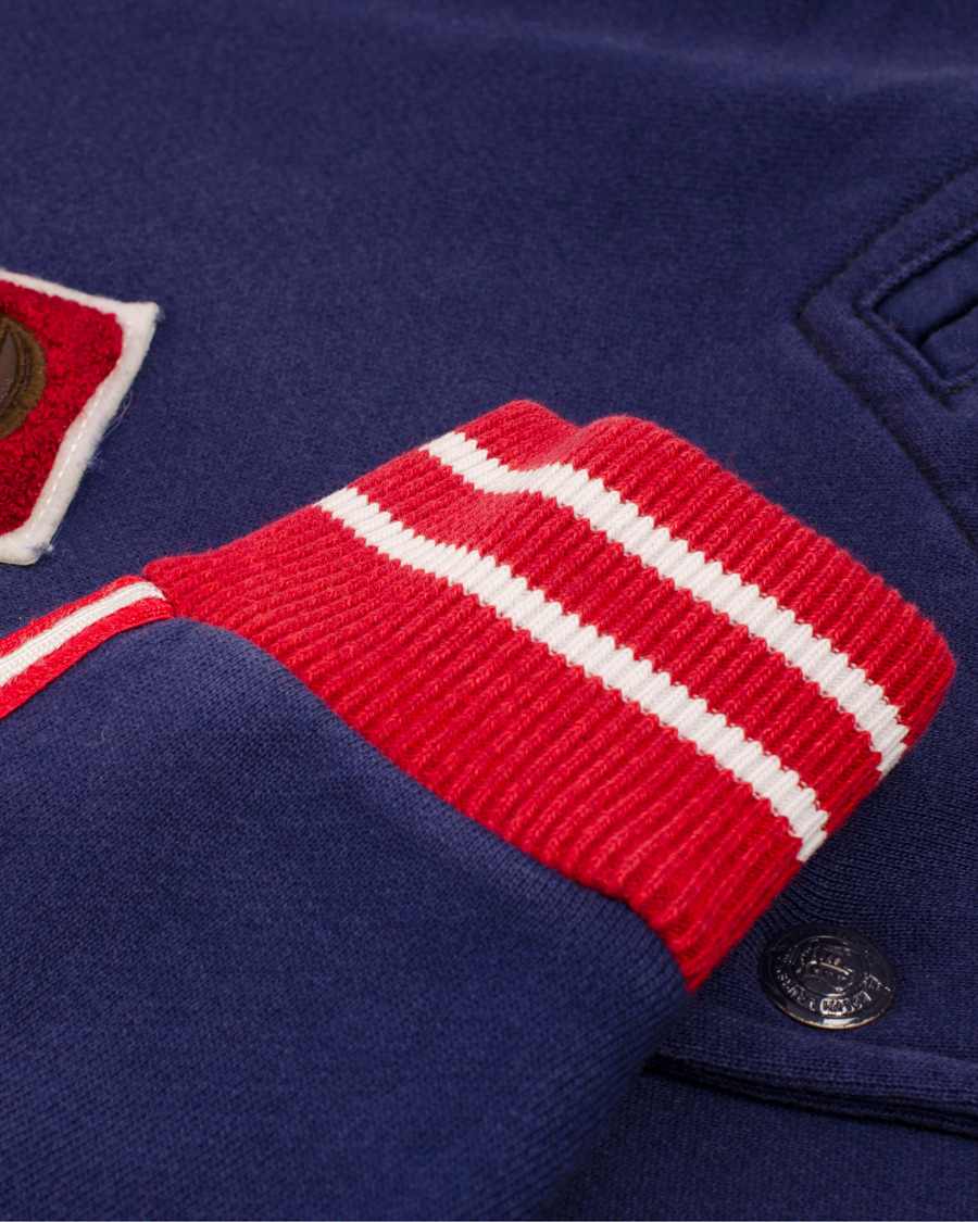 Homme | Pulls Et Tricots | Polo Ralph Lauren | USA Baseball Jacket Blue Mood