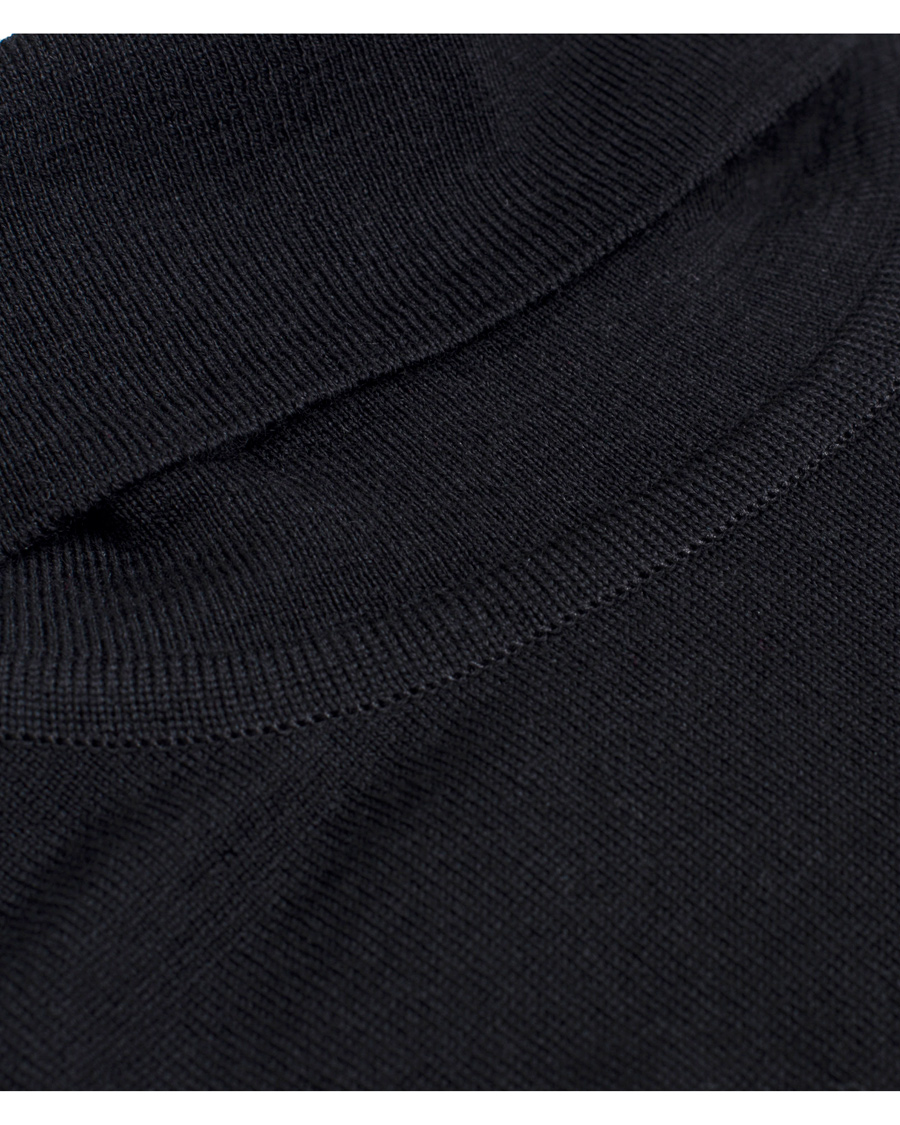Homme | Pulls Et Tricots | John Smedley | Belvoir Roll Neck Black