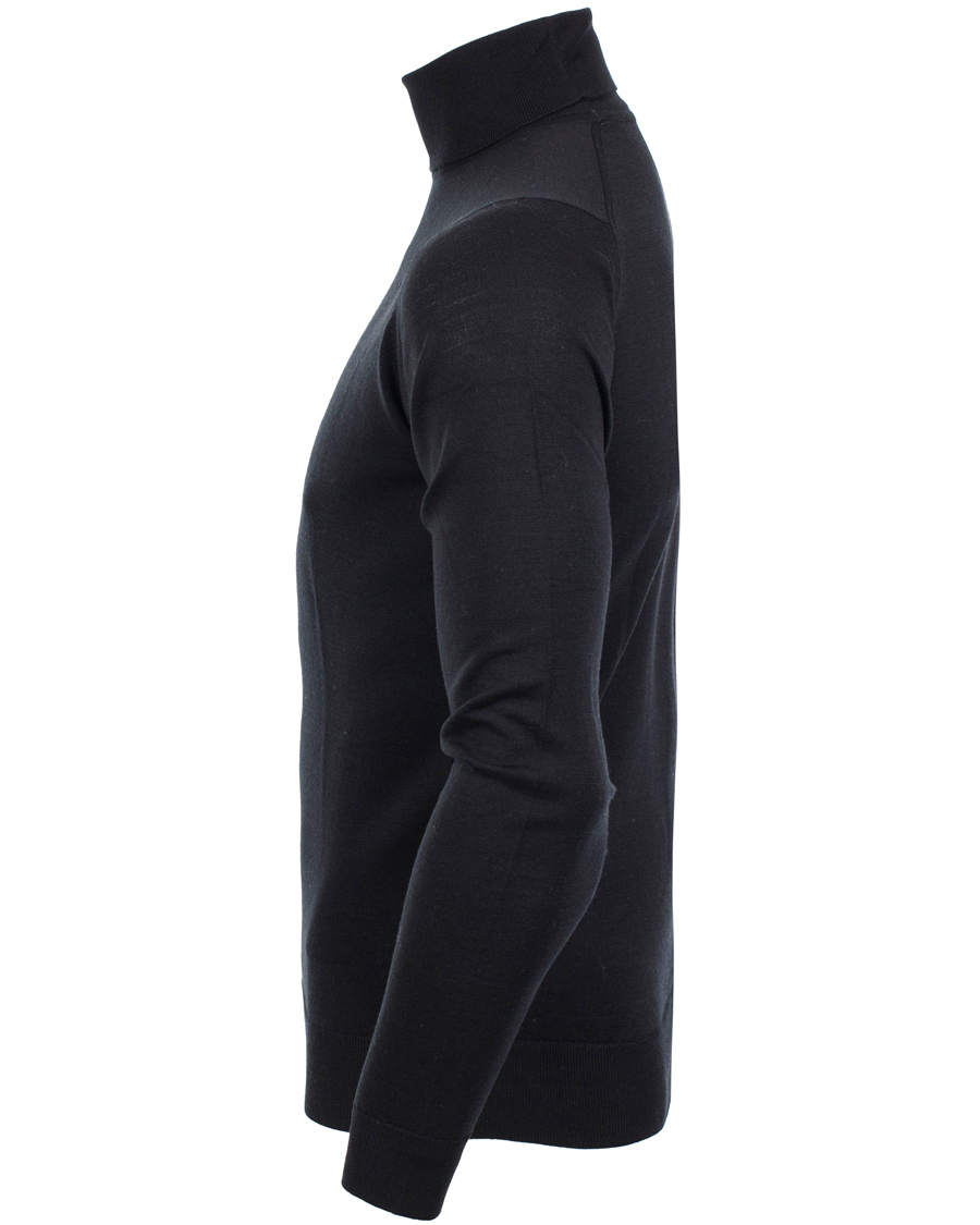 Homme | Pulls Et Tricots | John Smedley | Belvoir Roll Neck Black