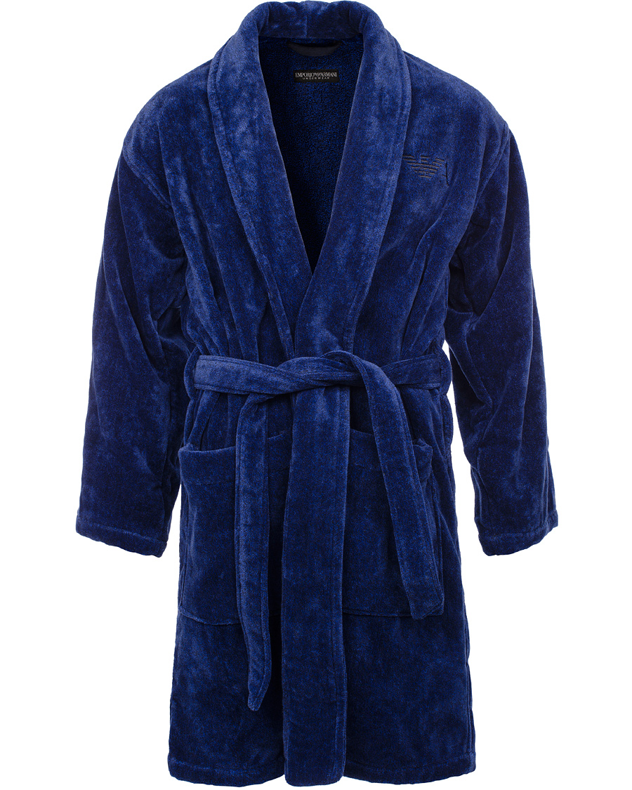 Homme | Sous-Vêtements Et Chaussettes | Emporio Armani | Bathrobe Marine Melange
