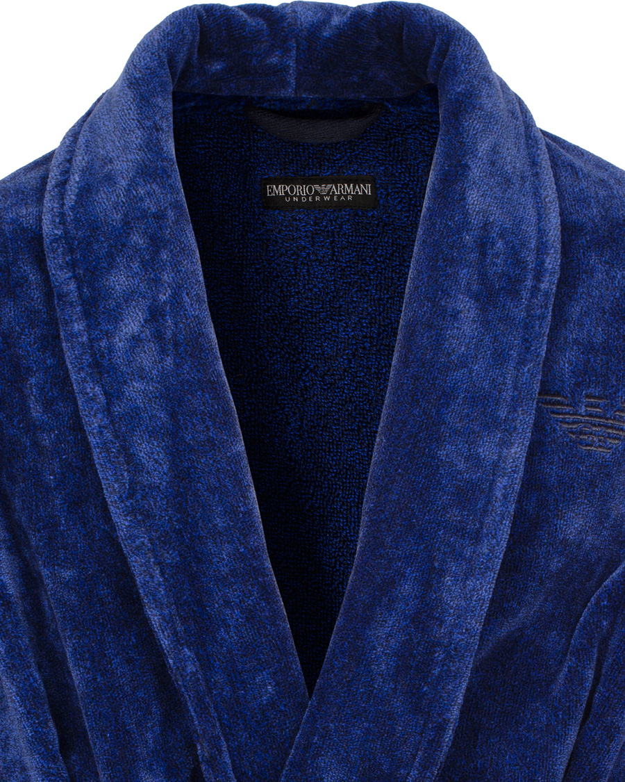 Homme | Sous-Vêtements Et Chaussettes | Emporio Armani | Bathrobe Marine Melange