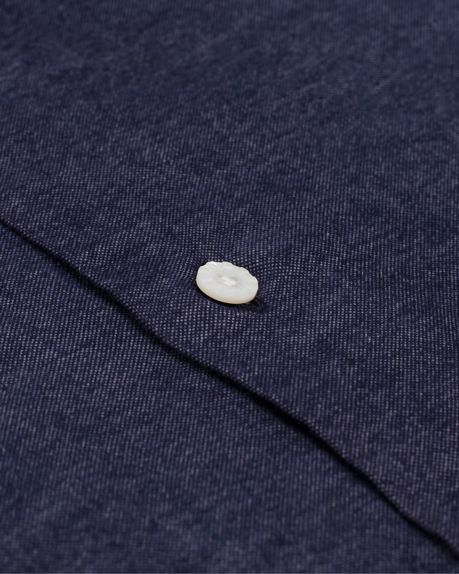 Homme | Chemises | Barba Napoli | Dandylife Slim Fit Shirt Casual Blue