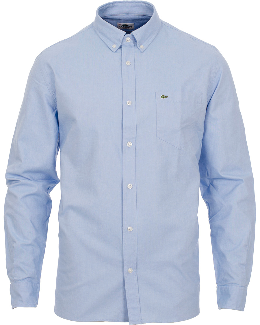 Homme | Chemises | Lacoste | Oxford Classic Fit Shirt Caspian Blue