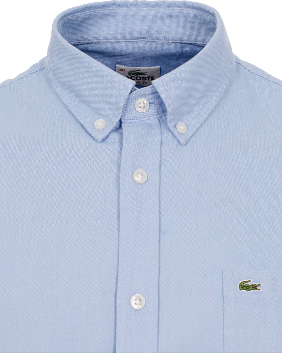 Homme | Chemises | Lacoste | Oxford Classic Fit Shirt Caspian Blue