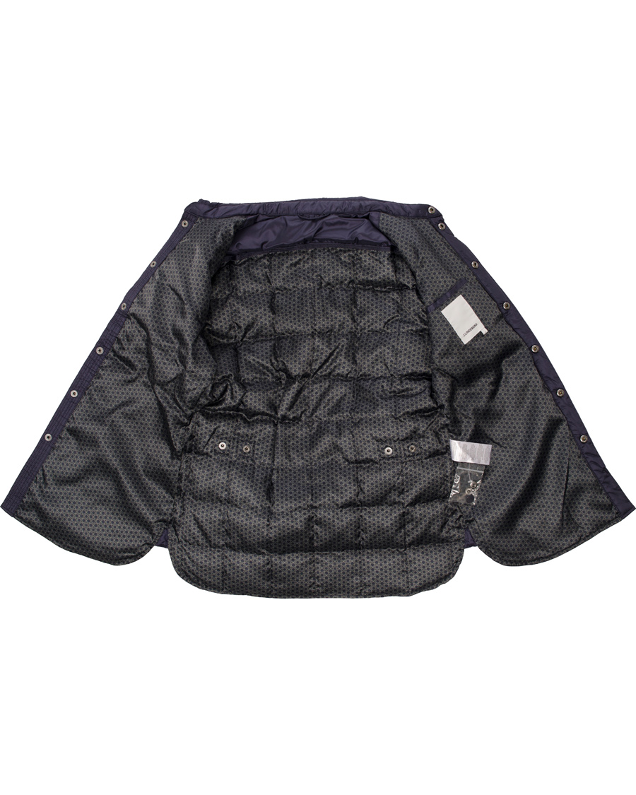 Homme | Manteaux Et Vestes | J.Lindeberg | Lawler 46 Feather Nylon Quilted Jacket Dark Navy