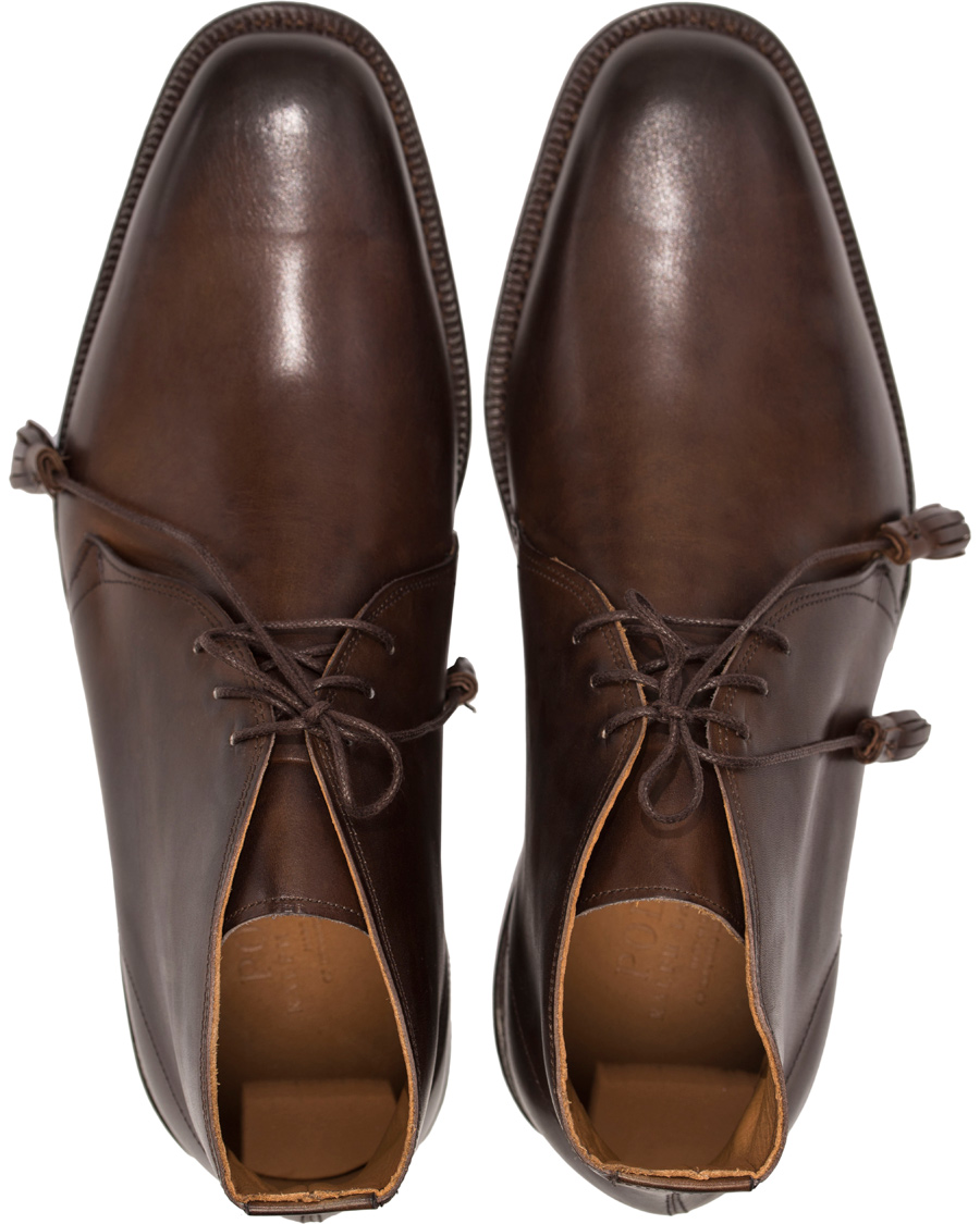 Homme | Polo Ralph Lauren Prestwick Boot Burnished Calf Dark Brown | Polo Ralph Lauren | Prestwick Boot Burnished Calf Dark Brown