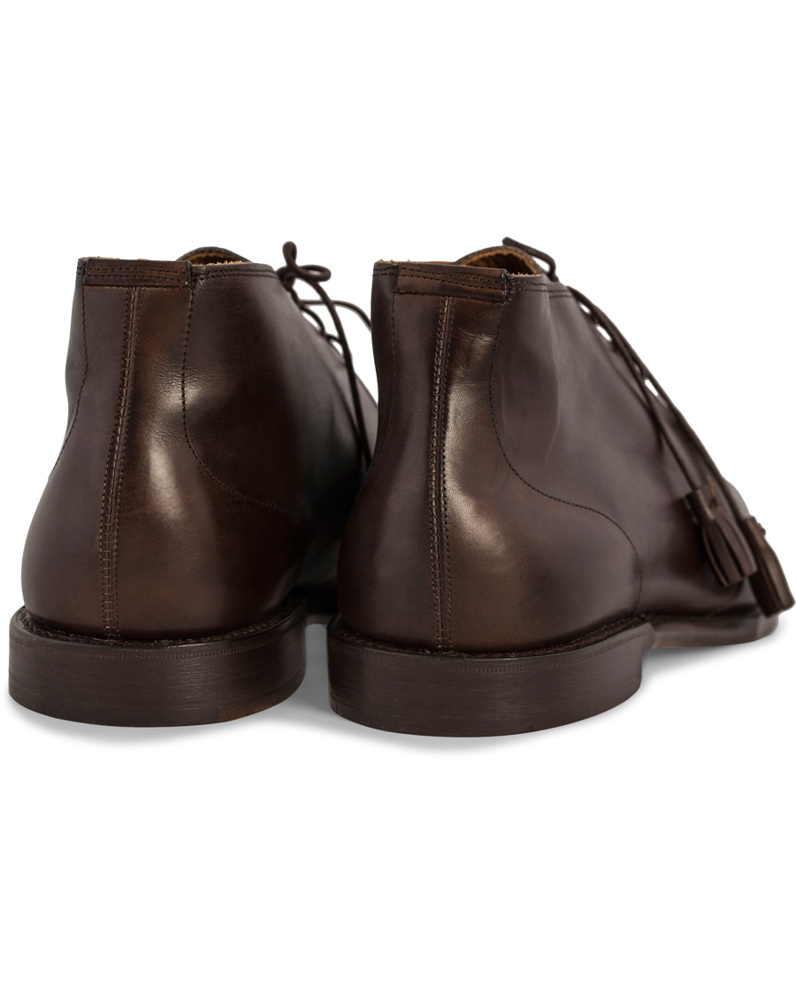 Homme | Polo Ralph Lauren Prestwick Boot Burnished Calf Dark Brown | Polo Ralph Lauren | Prestwick Boot Burnished Calf Dark Brown