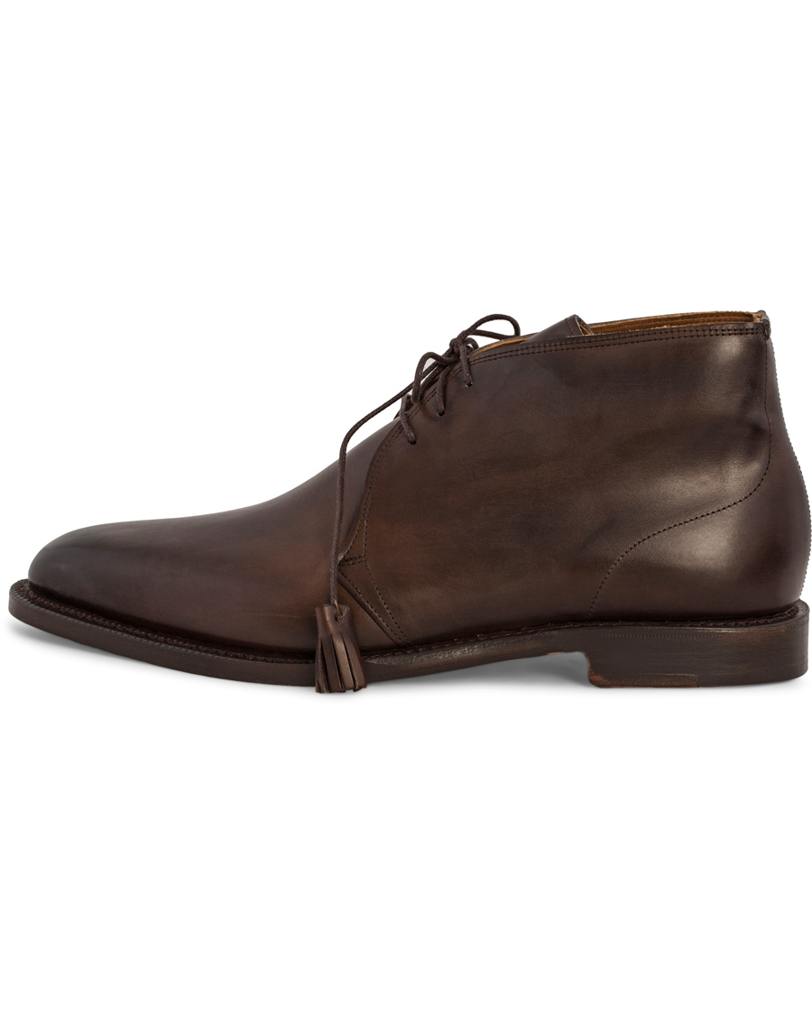 Homme | Polo Ralph Lauren Prestwick Boot Burnished Calf Dark Brown | Polo Ralph Lauren | Prestwick Boot Burnished Calf Dark Brown