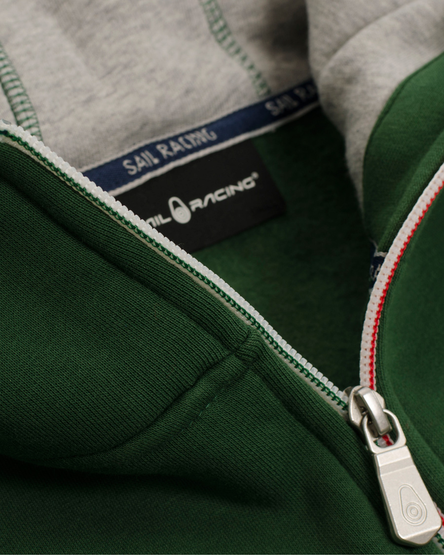 Homme | Pulls Et Tricots | Sail Racing | International Zip Hood Dark Green