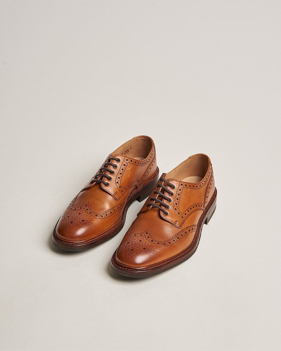 Homme | Sections | Loake 1880 | Chester Dainite Brogue Tan Burnished Calf