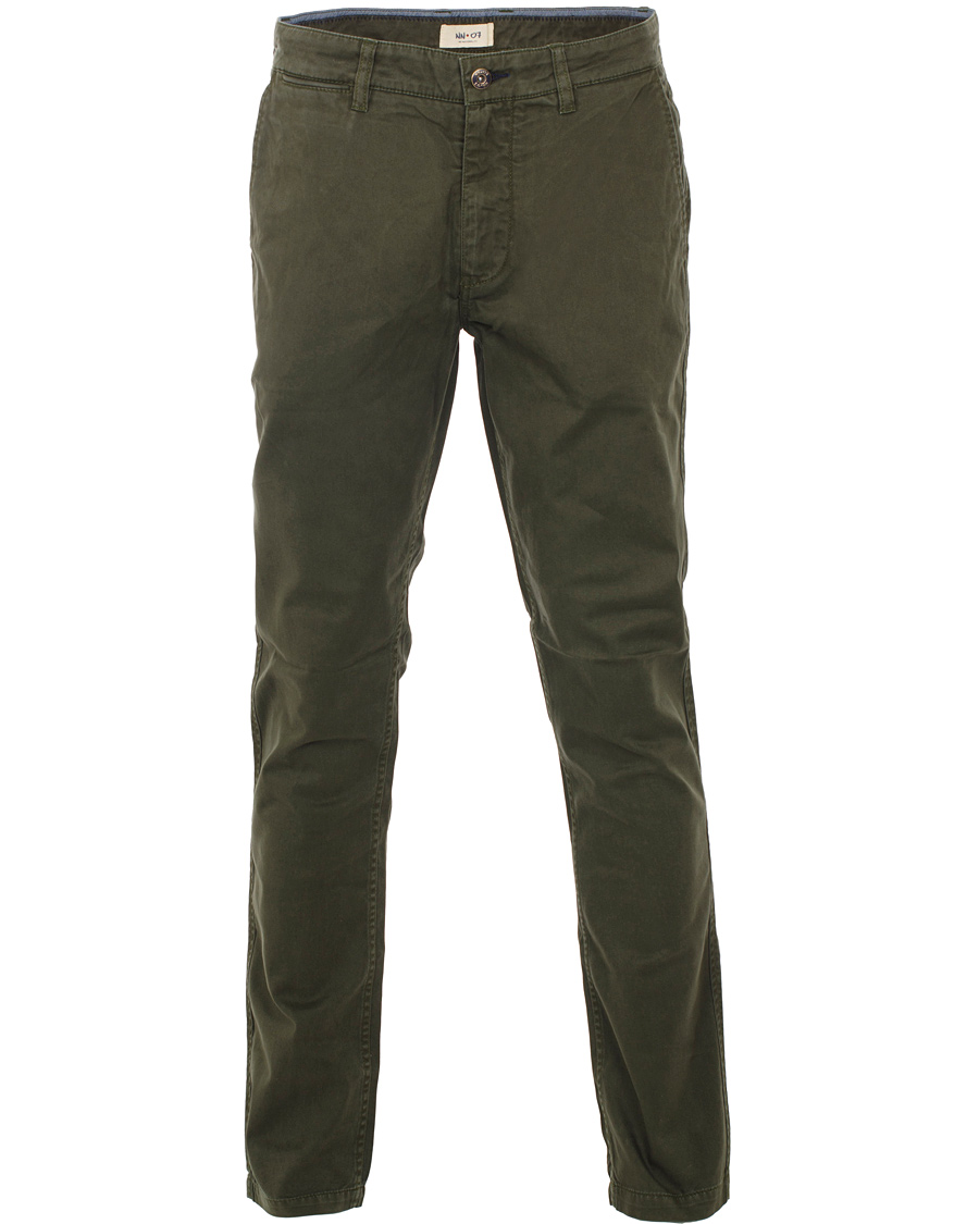 Homme | Pantalons | NN07 | New Stretch Chino Marco 1001 Dark Army