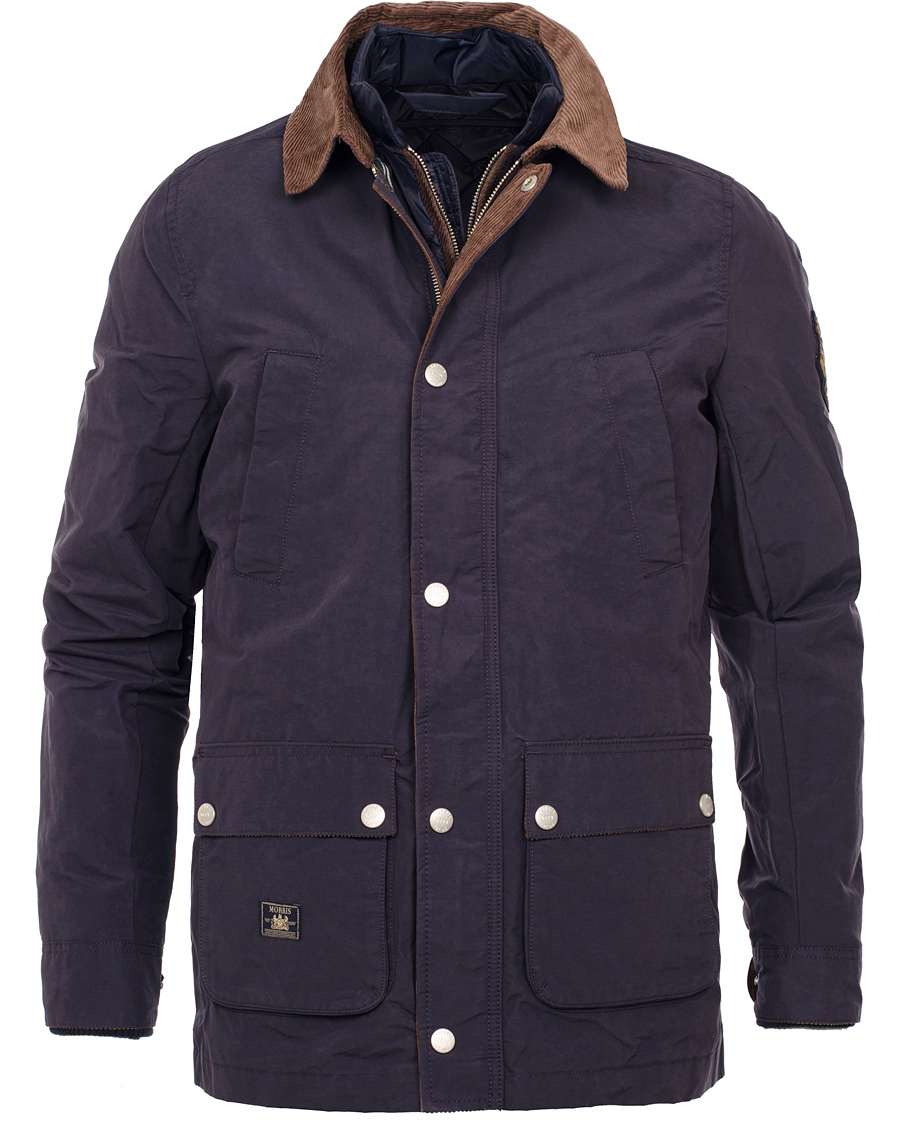 Homme | Manteaux Et Vestes | Morris | Windsor Waxed Jacket Old Blue