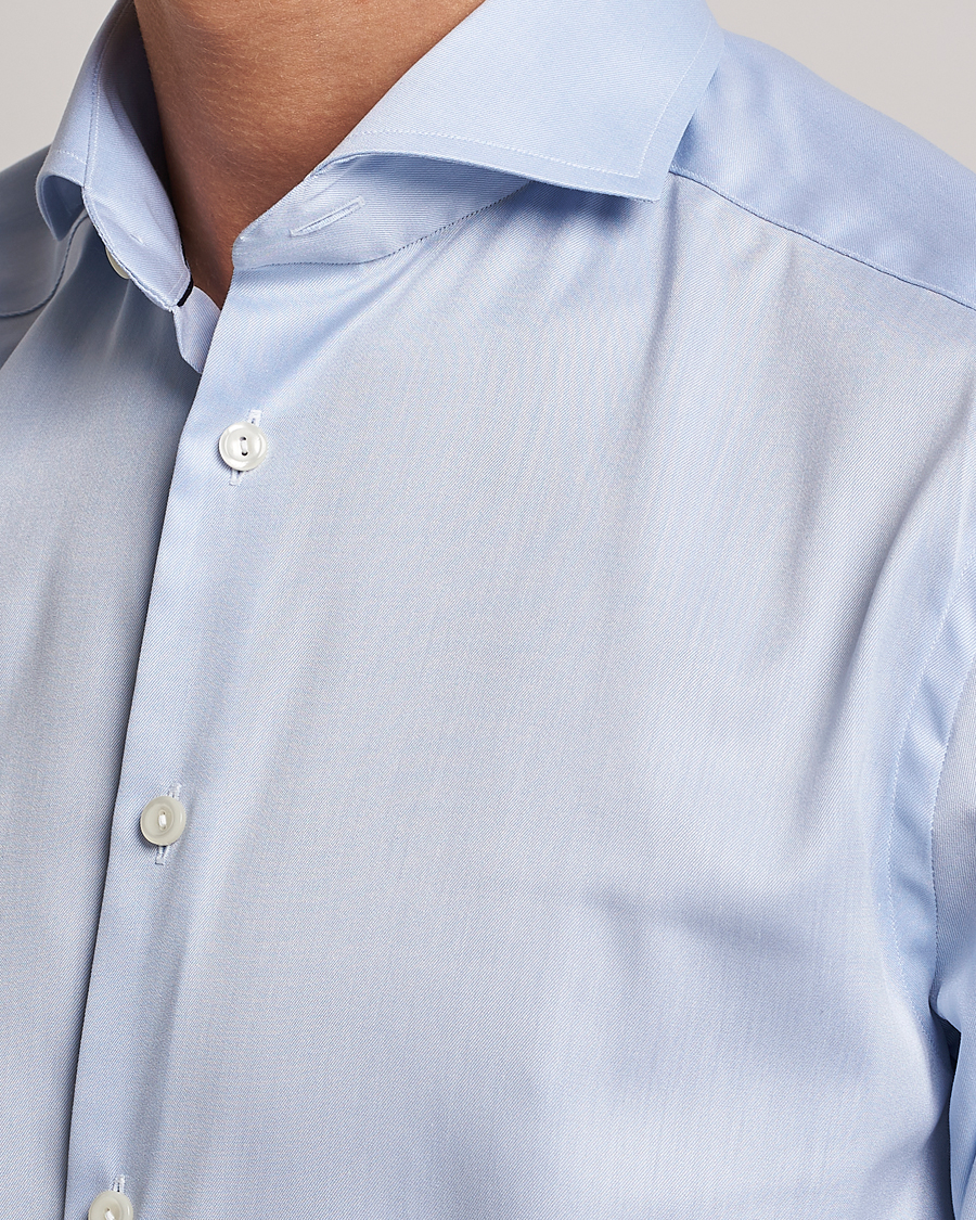 Homme | Chemises | Eton | Super Slim Fit Shirt Blue