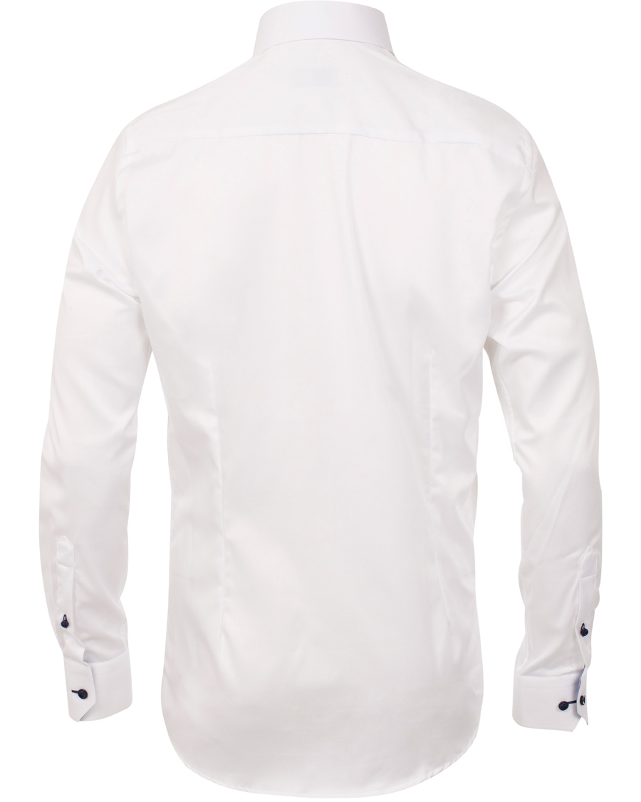 Homme | Chemises | Eton | Slim Fit Holiday Shirt Red Ribbon White