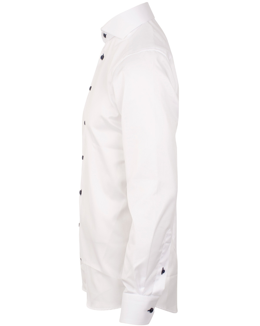 Homme | Chemises | Eton | Slim Fit Holiday Shirt Red Ribbon White